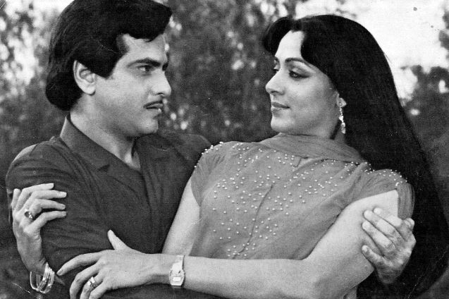 Hema Malini and Jeetendra