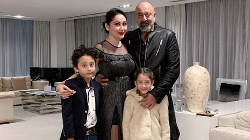 Sanjay Dutt reunites with kids in Dubai 