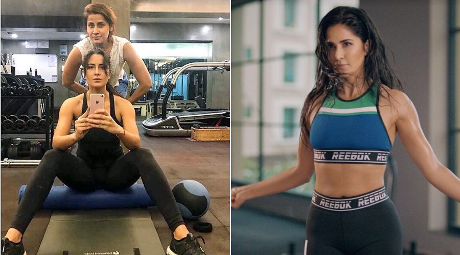 Katrina Kaif shows 20-minutes home workout tips in Video - Khaleej Journal