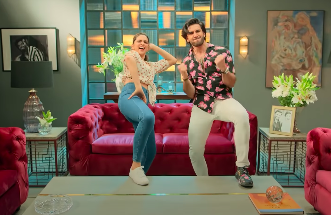 Ranveer Singh, Deepika Padukone shake a leg in JioFiber's 2020 IPL ad