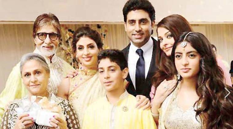 Jaya Bachchan Family