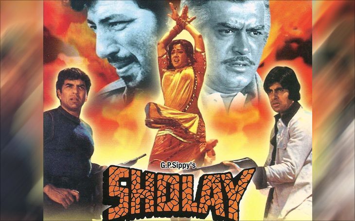 Sholay: Amitabh Bachchan and Sanjeev  Kumar 