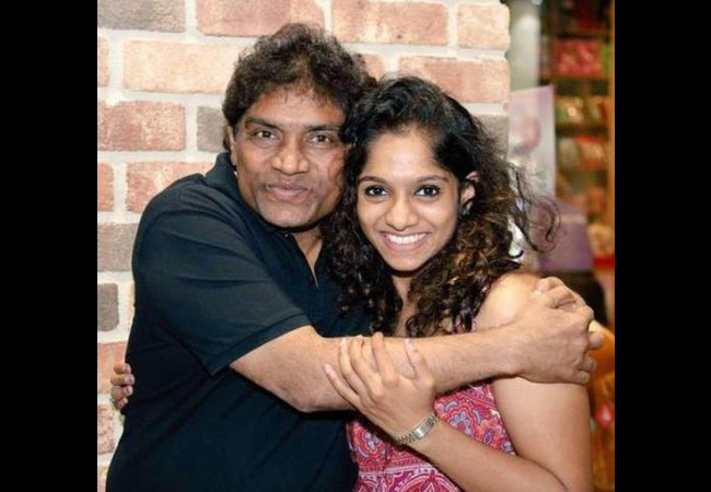 Johny Lever with Daughter