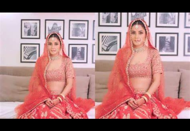 Shehnaaz Gill Bridal Look