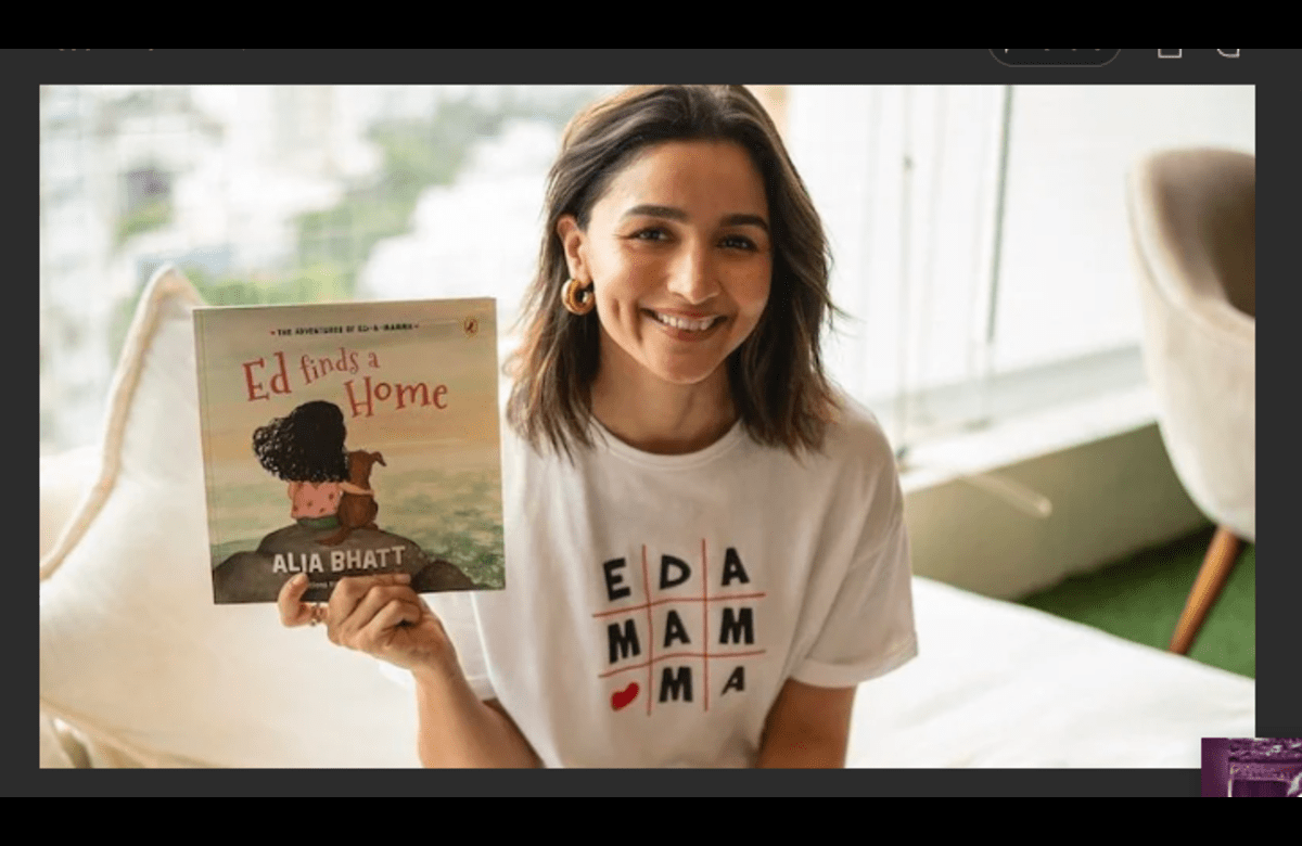 Alia Bhatt turns Author