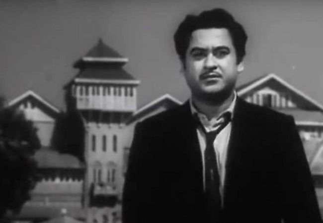 kishore kumar in mr x in bombay movie