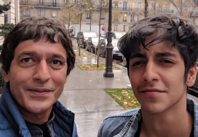 ahaan panday and chunky panday