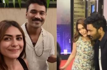mrunal thakur and dhanush