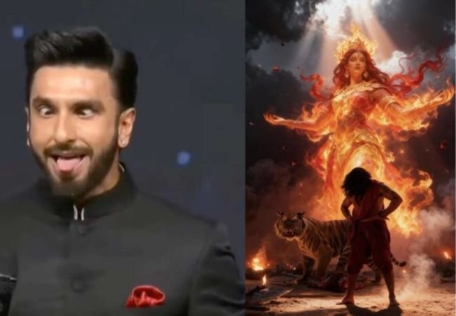  ‘कांतारा १’ मधील देवीचा उल्लेख ‘फीमेल’ घोस्ट असा केला; Ranveer Singh पुन्हा ट्रोलींगचा शिकार झाला