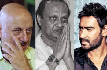 anupam kher, ajay devgan and ajit pawar
