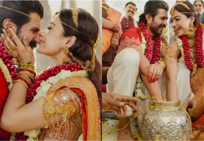  VIROSH Wedding Photos : शुभमंगल सावधान! अखेर रश्मिकाचा ‘विजय’ झालाच